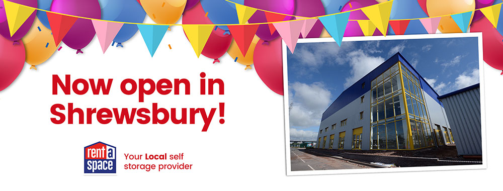 Self storage Shrewsbury: Now open for business!