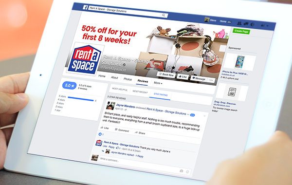 rent a space facebook reviews